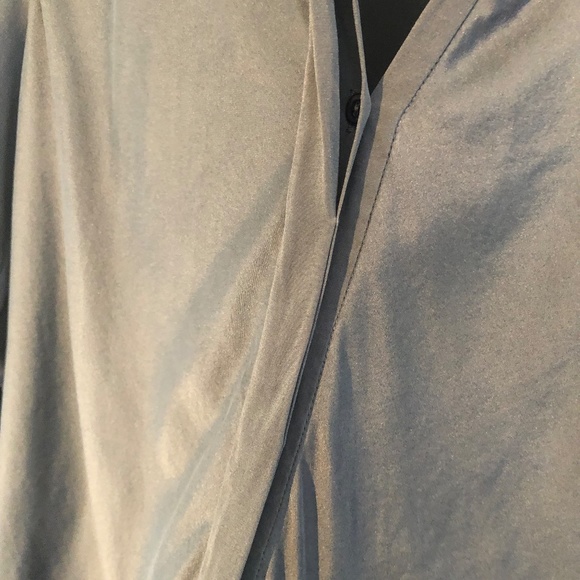 SOLD! Eileen Fisher long sleeve silk button down blouse - Picture 5 of 9